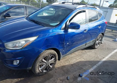 2014 Hyundai Tucson Se z USA, uszkodzony, nr VIN KM8JU3AGXEU931235
